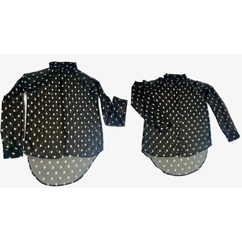 Bundle of 4‎ tops -Women’s Size Small Work Wear Casual Tops Skull Floral Print - Picture 4 of 14